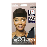 Thumbnail for Ms Remi Premium Mesh Dome Wig Cap Black 4575 - Elevate Styles