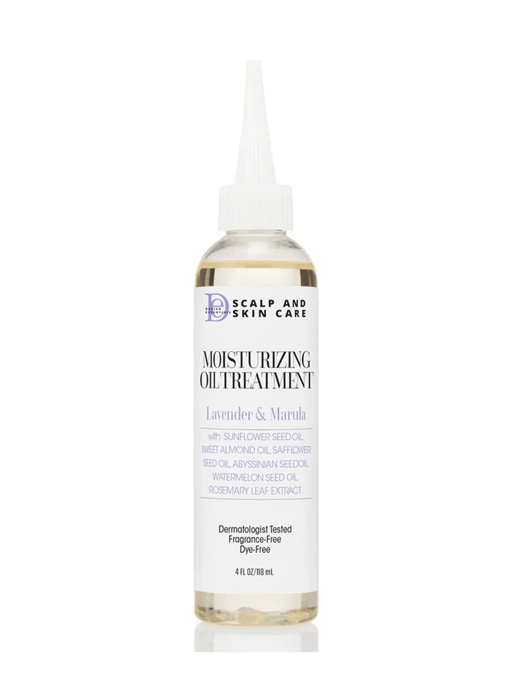 Design Essentials Scalp & Skin Care Moisturizing Oil Treatment 4 fl oz – Lavender & Marula - Elevate Styles