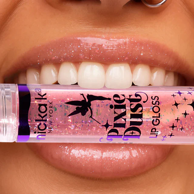 NickaK Pixie Dust Lip Gloss Collection with Shimmer and Nourishing Formula - Elevate Styles