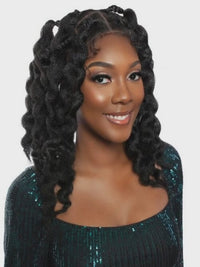 Mane Concept Red Carpet HD Full Lace Braided Wig - RCFB201 ZULU BANTU KNOTS ~