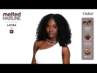 Outre Synthetic Melted Hairline HD Lace Front Wig Latira QLMHLAT