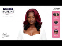 Outre Perfect Hairline 360 Frontal Lace 13"x 6" HD Transparent Lace Front Wig Reeva