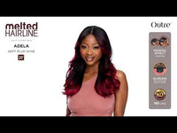 Outre Synthetic Melted Hairline HD Lace Front Wig Adela QLMHADL ~