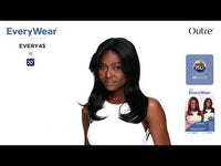 Outre Synthetic Pre-Plucked HD Transparent Lace Front Wig Every 45 QLEWE45