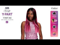 Outre Perfect Hairline Swoop Series Y-Part Frontal Lace Front Wig Y-Part 202 QLPHLSSYP202
