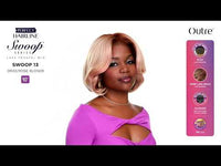 Outre Perfect Hairline Swoop Series Frontal Lace 13"x 4" HD Transparent Lace Front Wig Swoop 13