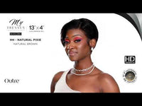 Outre MyTresses Black Label 13"x4" Lace Front Wig HH Virgin Natural Pixie QLHMBNP