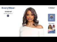 Outre Synthetic Pre-Plucked HD Transparent Lace Front Wig Every 47 QLEWE47