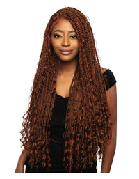 Thumbnail for Mane Concept HD Inspire 4x4 Free Part Braid Lace Front Wig - BOHO BOX BRAID 30