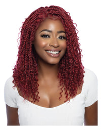 Thumbnail for Mane Concept HD Inspire 4x4 Free Part Braid Lace Front Wig Boho Box Braid 16