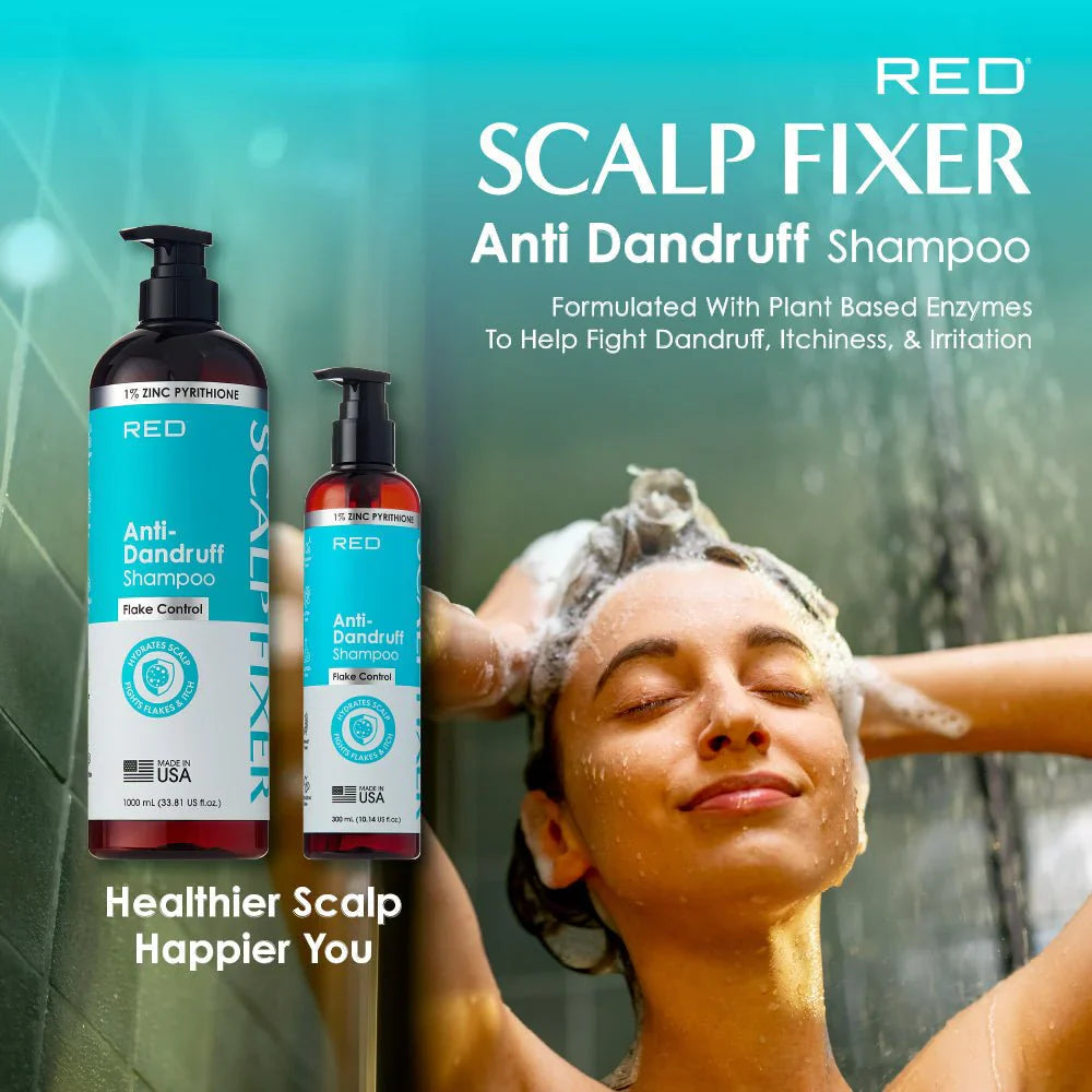 Red by Kiss Scalp Fixer Anti-Dandruff Shampoo 10.14 fl. oz. - Elevate Styles