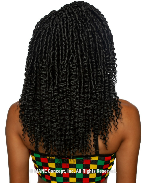 Afri Naptural Mane Concept Caribbean Bundle Crochet Braid 2x Rod Curl 14" CBE1401 - Elevate Styles