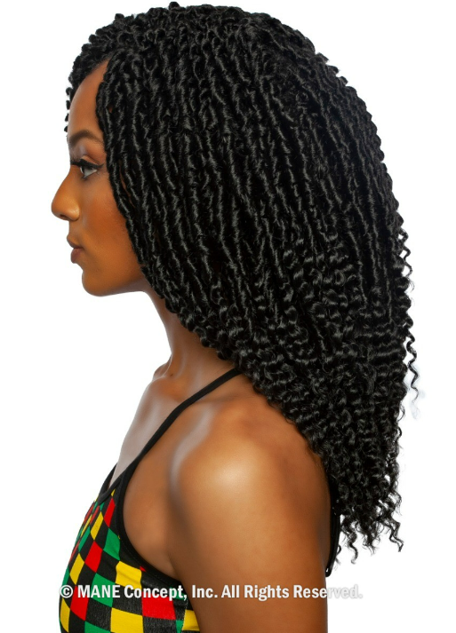 Afri Naptural Mane Concept Caribbean Bundle Crochet Braid 2x Rod Curl 14" CBE1401 - Elevate Styles