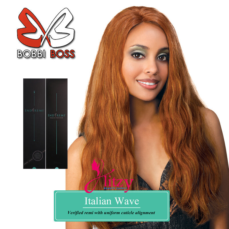 Bobbi Boss IndiRemi Virgin Human Hair Weave Italian Wave - Elevate Styles