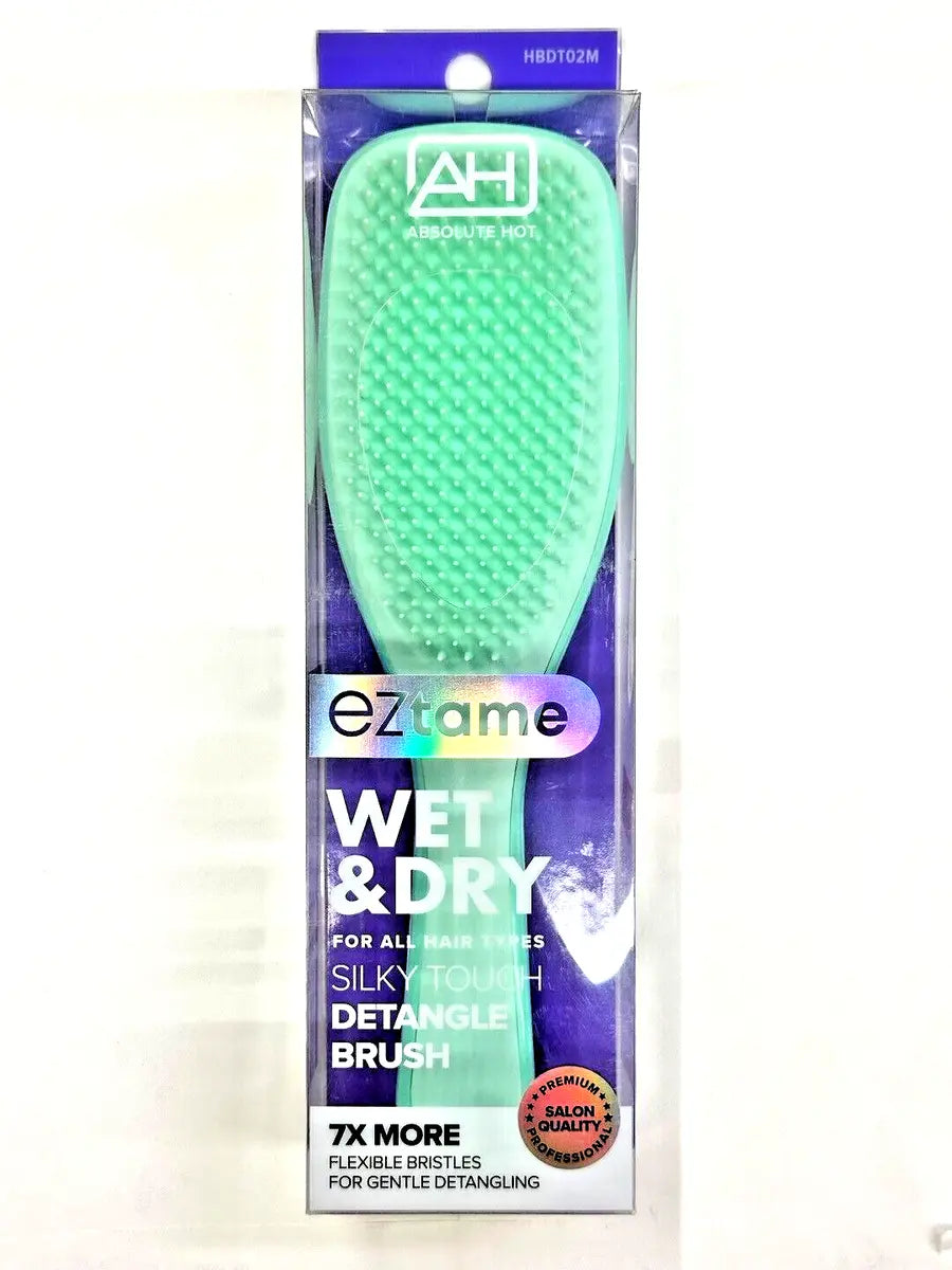 Absolute Hot EZ Tame Wet and Dry Detangle Brush HBDT02M - Elevate Styles