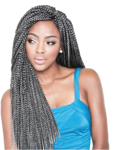 Afri-Naptural Crochet Justice Box Braids Poetic Small 24" - Elevate Styles