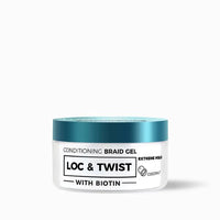 Thumbnail for Loc & Twist Conditioning Braid Gel – Coconut (Extreme Hold) 5.07 Oz - Elevate Styles