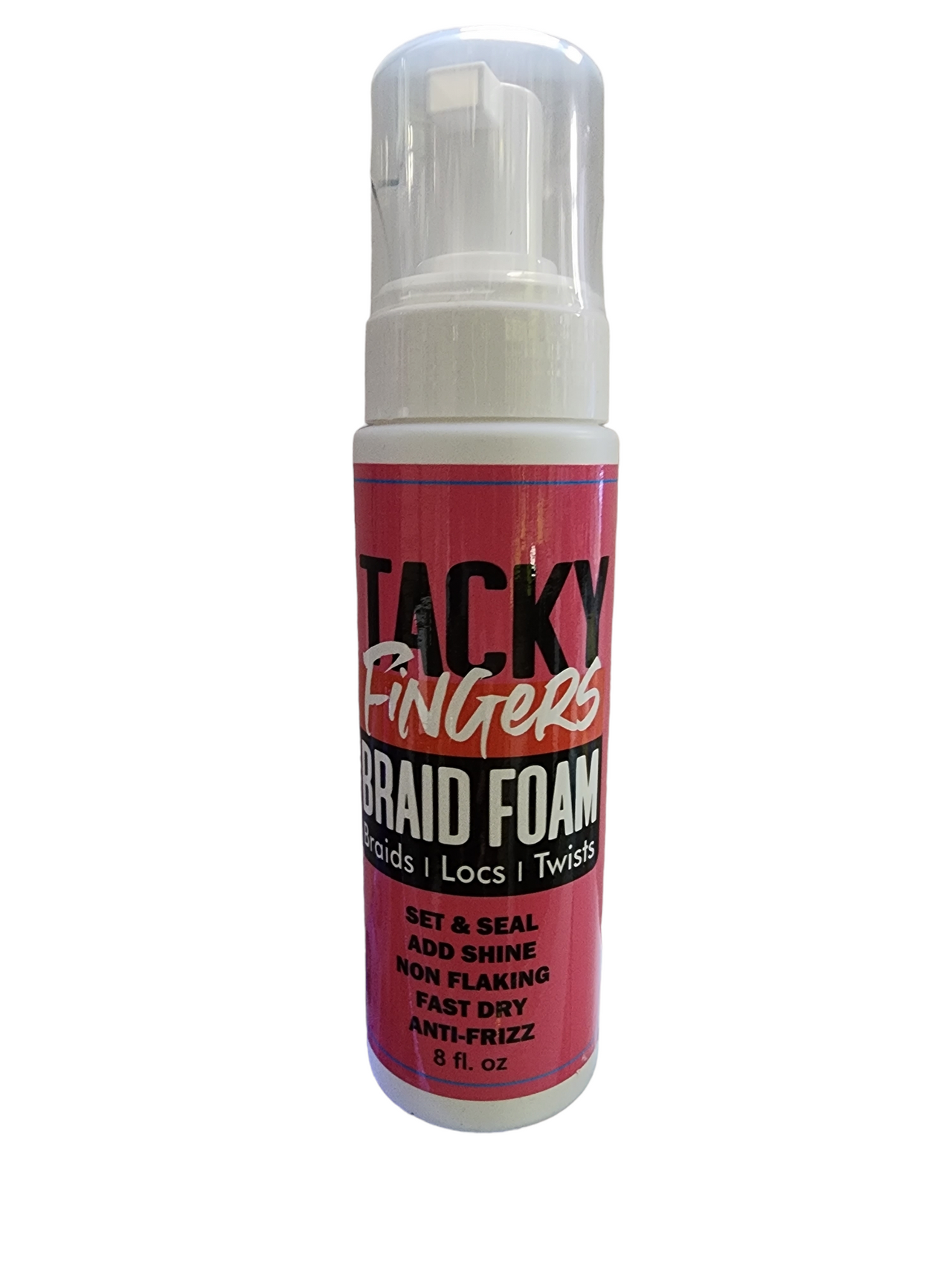 Tacky Fingers Braid Foam – 8 fl oz - Elevate Styles