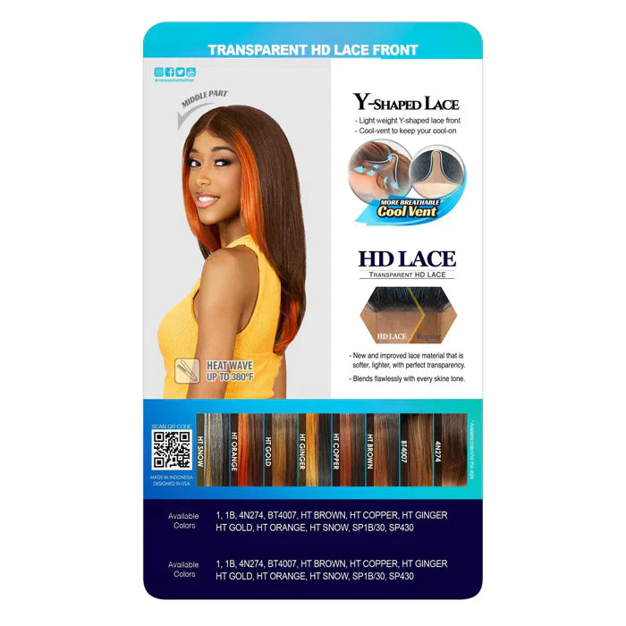 Vanessa Tops Y-Part HD Lace Wig Anissa - Elevate Styles