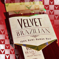 Thumbnail for Gemini said Outre Velvet Brazilian 100% Remi Human Hair - Yaki Straight 10