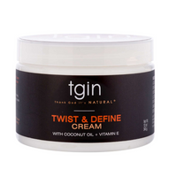 Thumbnail for TGIN Twist & Define Cream – With Coconut Oil & Vitamin E – 12 oz - Elevate Styles