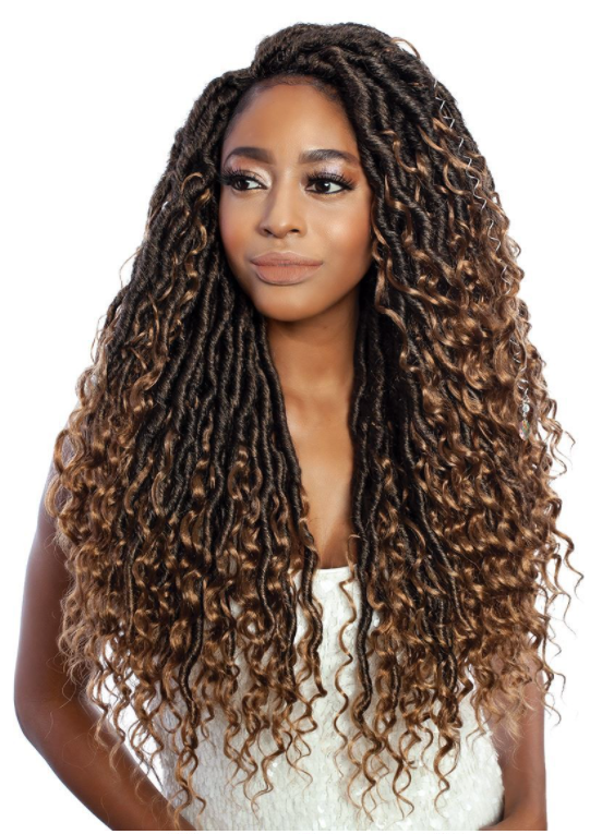 Mane Concept Afri Naptural Crochet Braid 3x Boho Goddess Locs 20" LOC311 - Elevate Styles