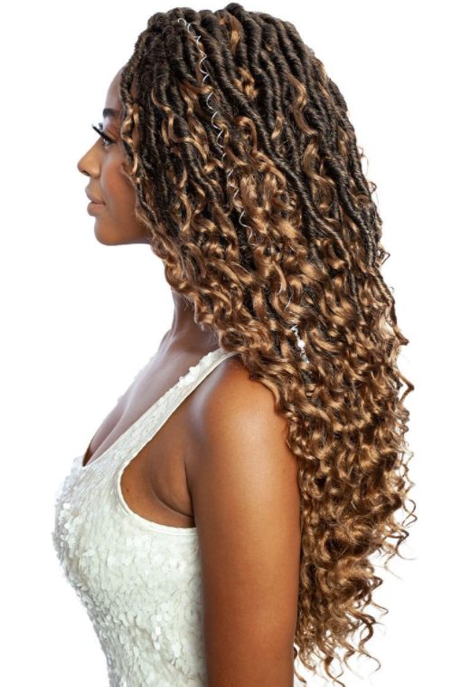 Mane Concept Afri Naptural Crochet Braid 3x Boho Goddess Locs 20" LOC311 - Elevate Styles