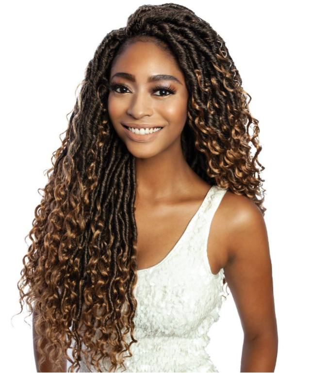 Mane Concept Afri Naptural Crochet Braid 3x Boho Goddess Locs 20" LOC311 - Elevate Styles