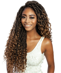 Thumbnail for Mane Concept Afri Naptural Crochet Braid 3x Boho Goddess Locs 20