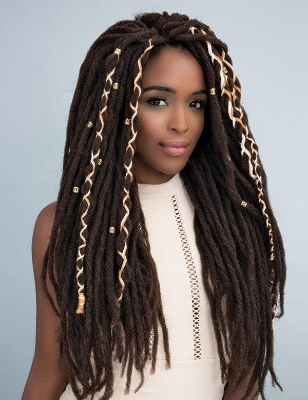 Janet Collection Afropunk Locs Crochet Braid 22" - Elevate Styles