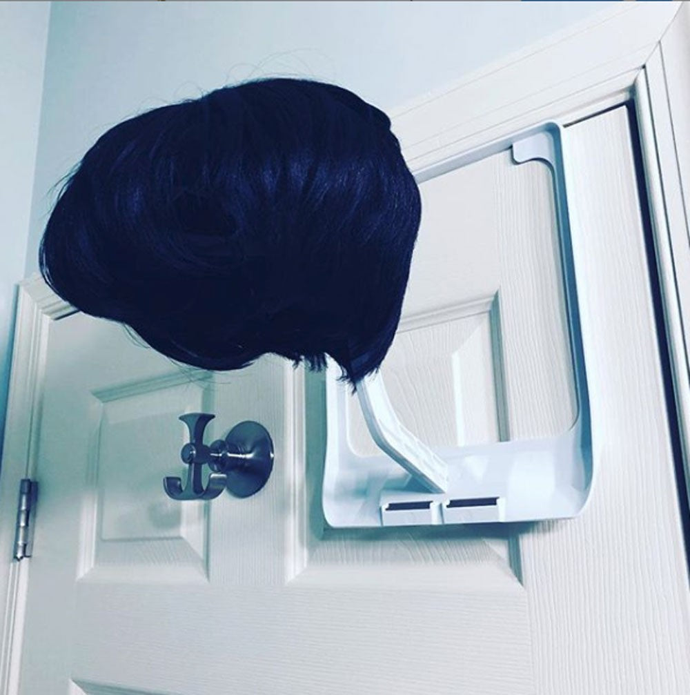 Wig Stack™ Door Hanging Wig Dryer + Hat Holder - Elevate Styles