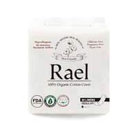 Thumbnail for Rael Certified Organic Cotton Panty Liners Regular - 2Pack-40 total - Unscented - Elevate Styles