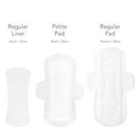 Thumbnail for Rael Certified Organic Cotton Menstural Regular Pads Ultra Thin With Wings - 2Pack-28 total - Unscented - Elevate Styles