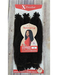 Thumbnail for Outre X-Pression Twisted-Up Crochet Braid - 3x Pack Springy Afro Twist 16