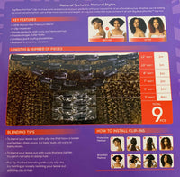 Thumbnail for Outre Big Beautiful Hair Clip-In 9 Pcs 4A Kinky Curl 10