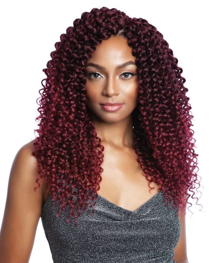 Mane Concept Afri Naptural 3X Pre-Stretched Crochet Braid Caribbean Water Wave 14" CB3P12 - Elevate Styles