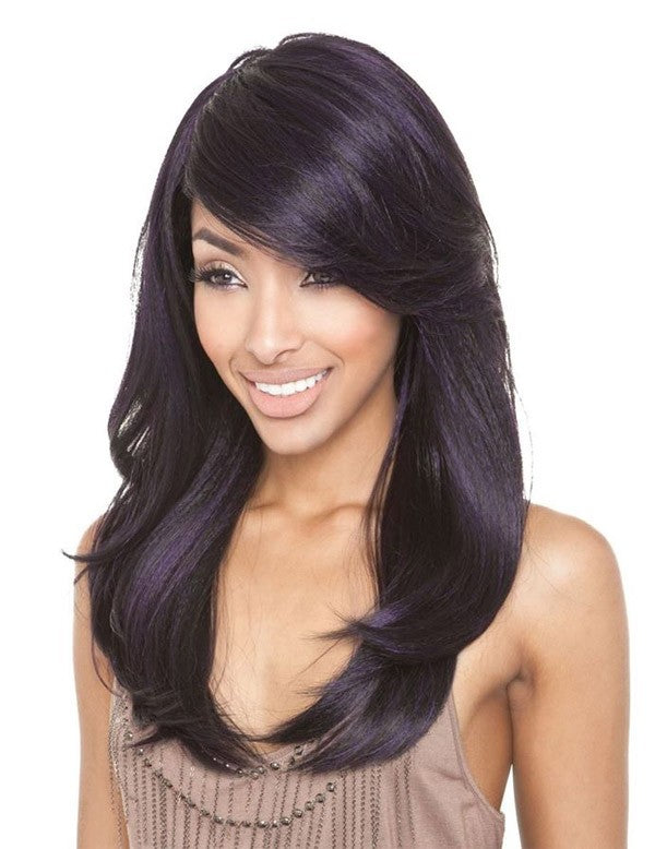 Mane Concept Brazilian Brown Sugar Remi Human Hair Mix Wig BS110 - Elevate Styles