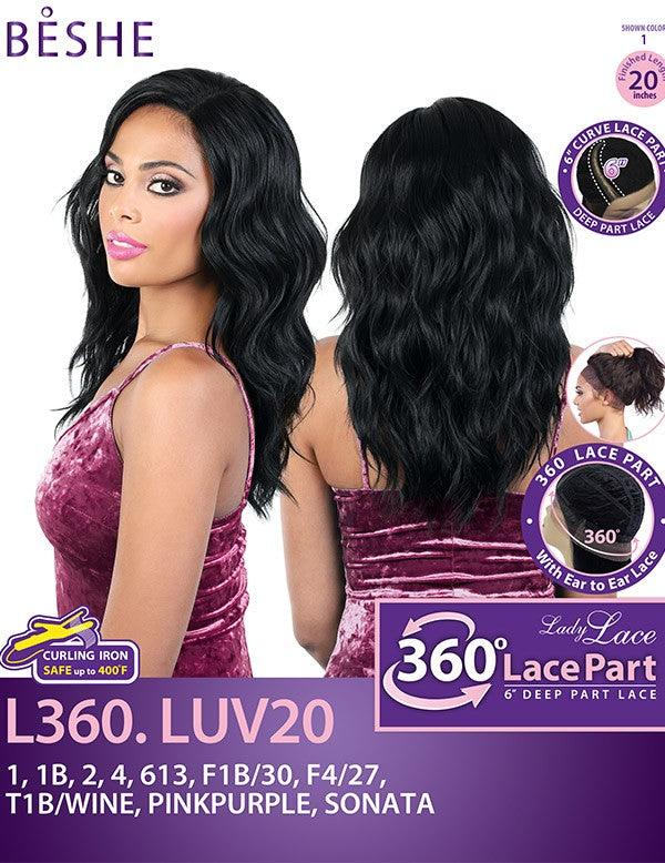 Beshe Lady Lace 360 Lace Part 6" DEEP PARTING L360 LUV20 - Elevate Styles