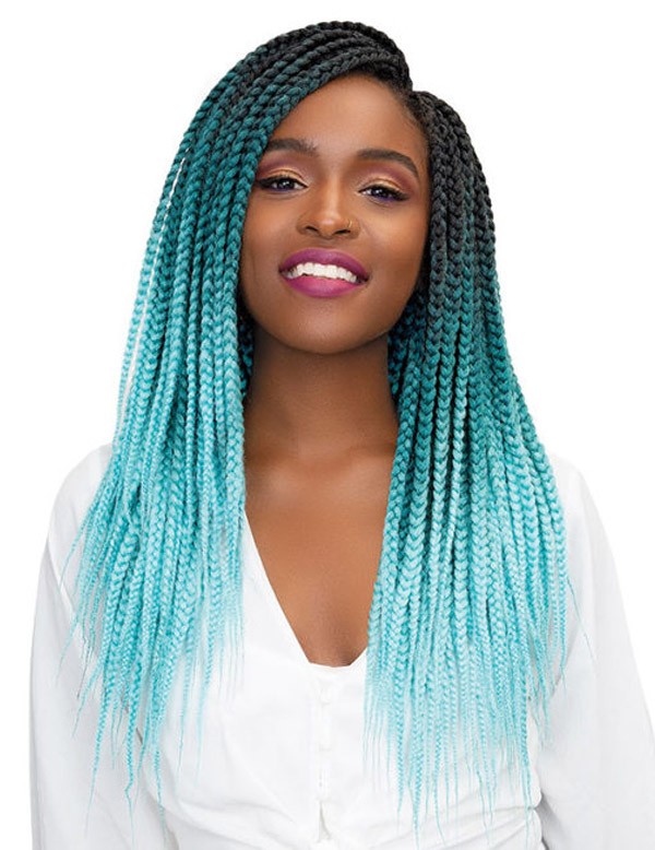 Janet Collection Super Caribe Unicorn Braid Pre-Stretched 3X Braiding Hair 48" - Elevate Styles