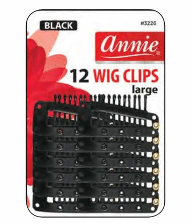 Annie Wig Clips Large 12 Count 3226 - Elevate Styles