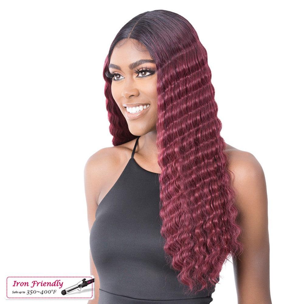 Its a Wig HD Lace Front Wig Crimped Hair 3 - Elevate Styles