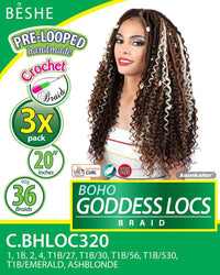 Thumbnail for Beshe Crochet 3x Braid Pre-Looped Bulk 20