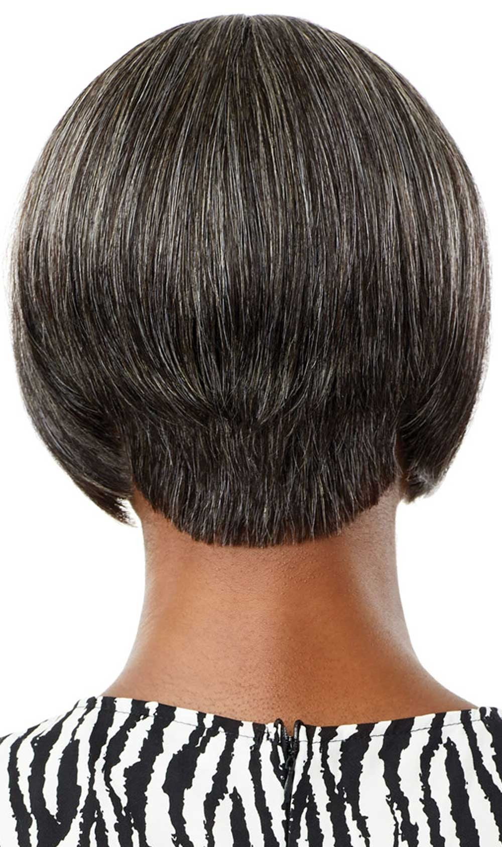 Outre Fab&Fly™ Gray Glamour 100% Unprocessed Human Hair Wig HH-HARRIET - Elevate Styles