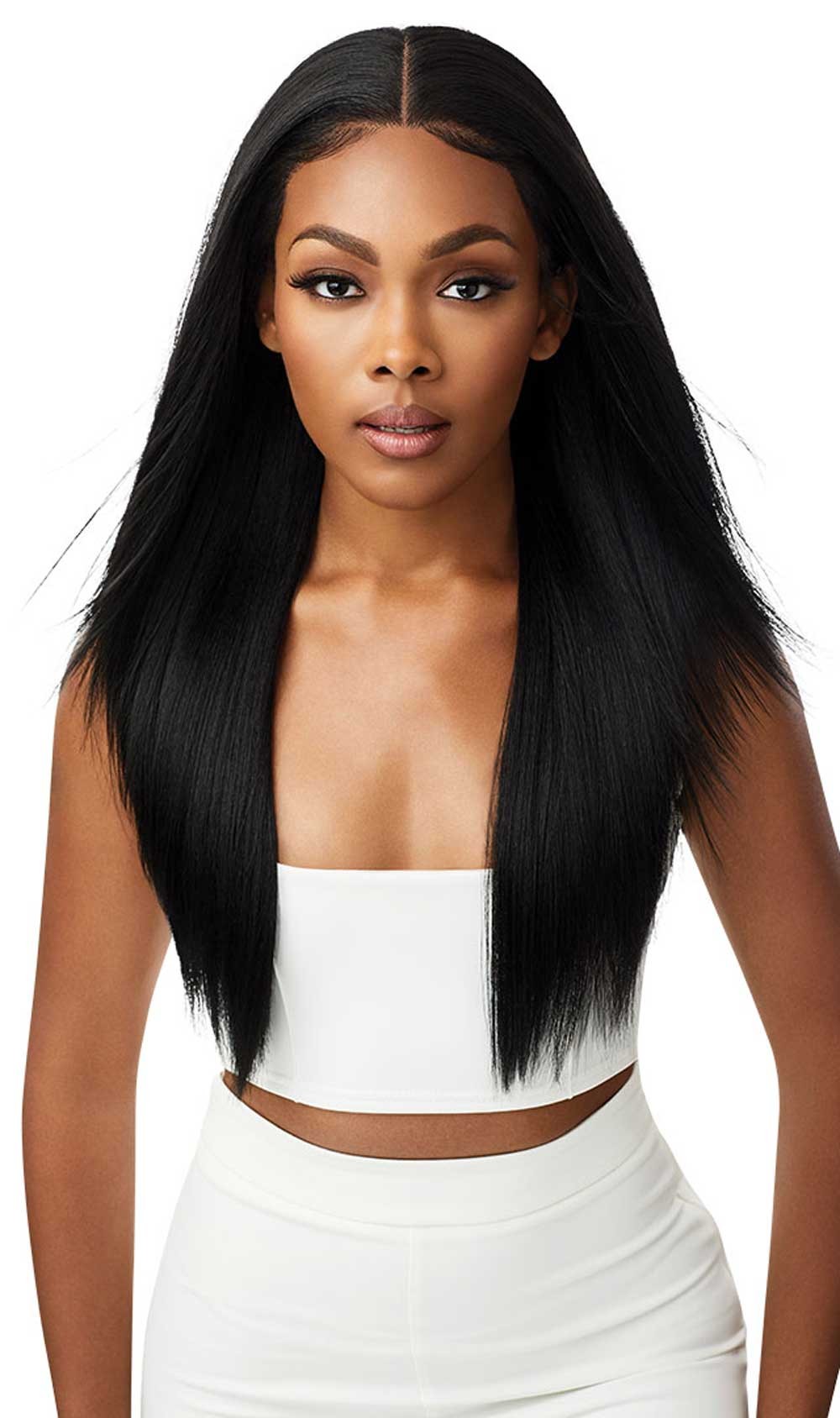 Outre Perfect Hairline Faux Scalp HD Transparent 13" x 4" Lace Front Wig Jaylani - Elevate Styles