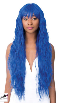 Thumbnail for Its a Wig Long Wavy Ripple Water Lace Front Wig Angelica - Elevate Styles
