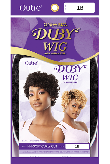 Outre Premium Duby 100% Human Hair Wig Soft Curly Cut - Elevate Styles