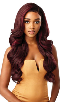Thumbnail for Outre Melted Hairline Collection HD Swiss Layered Wavy Lace Front Wig Kamalia - Elevate Styles