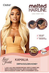 Thumbnail for Outre Melted Hairline Collection HD Swiss Layered Wavy Lace Front Wig Kamalia - Elevate Styles