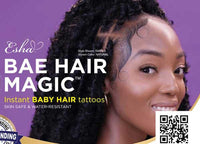 Thumbnail for Esha Bae Hair Magic Instant Baby Hair Tattoos 2 SHEETS - Elevate Styles