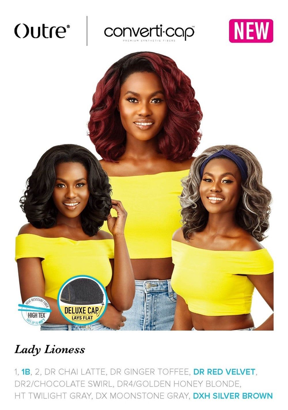 Outre Synthetic Converti-Cap Wig Lady Lioness - Elevate Styles